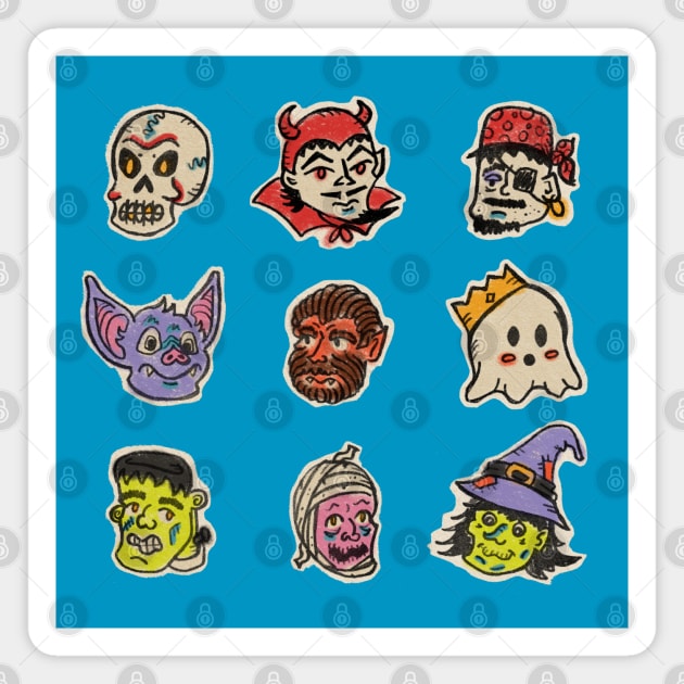 Monster Mash! Magnet by True Creative Works